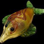 Dolphin Fish Silver Fumed Pipe